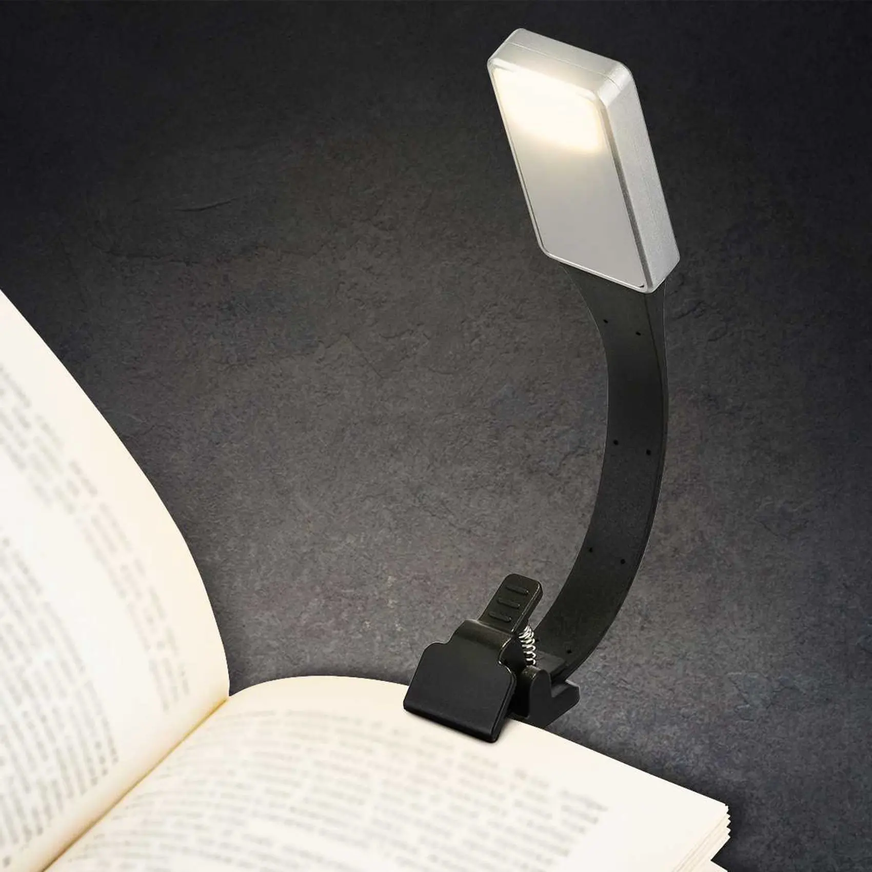 SYW-2X luz LED de libro electrónico recargable para Kindle Paper nueva lámpara de lectura USB lámpara de luz de libro Clip para lector de dormitorio de viaje