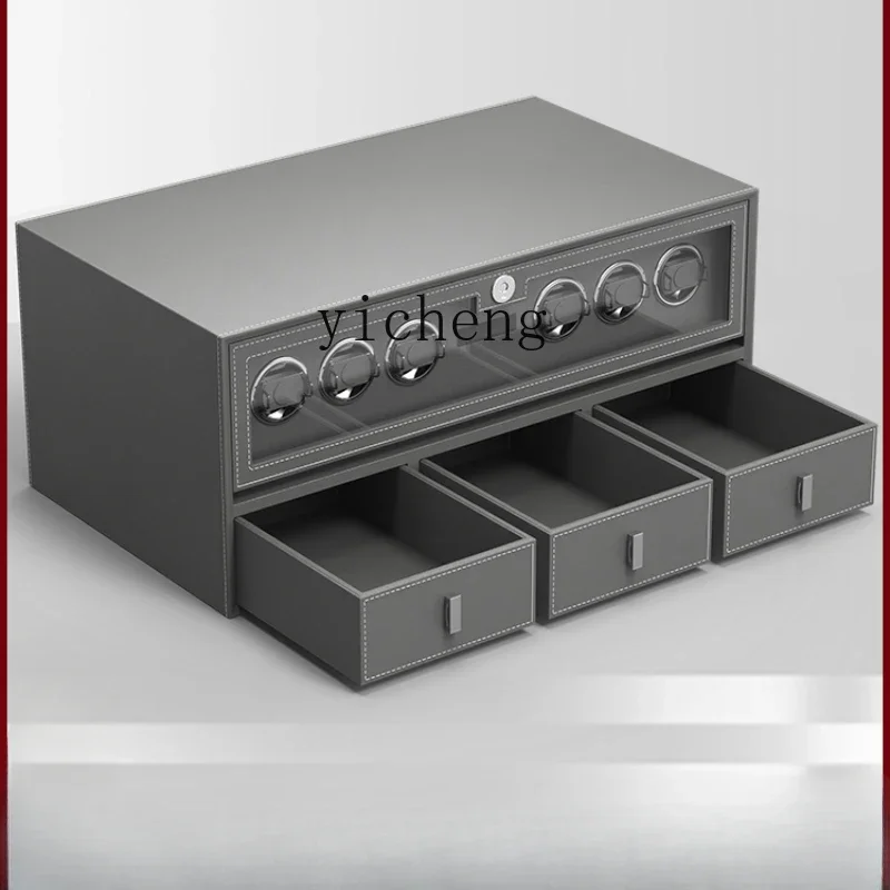 

Tqh Wardrobe Shaking Watch High-End Mechanical Fingerprint Password Jewelry Drawer Invisible Safe Box