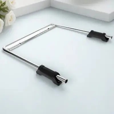 Office Chair Footrest Attachment Stainless Steel Retractable Comfortable Foot Support for Office Work Relaxation