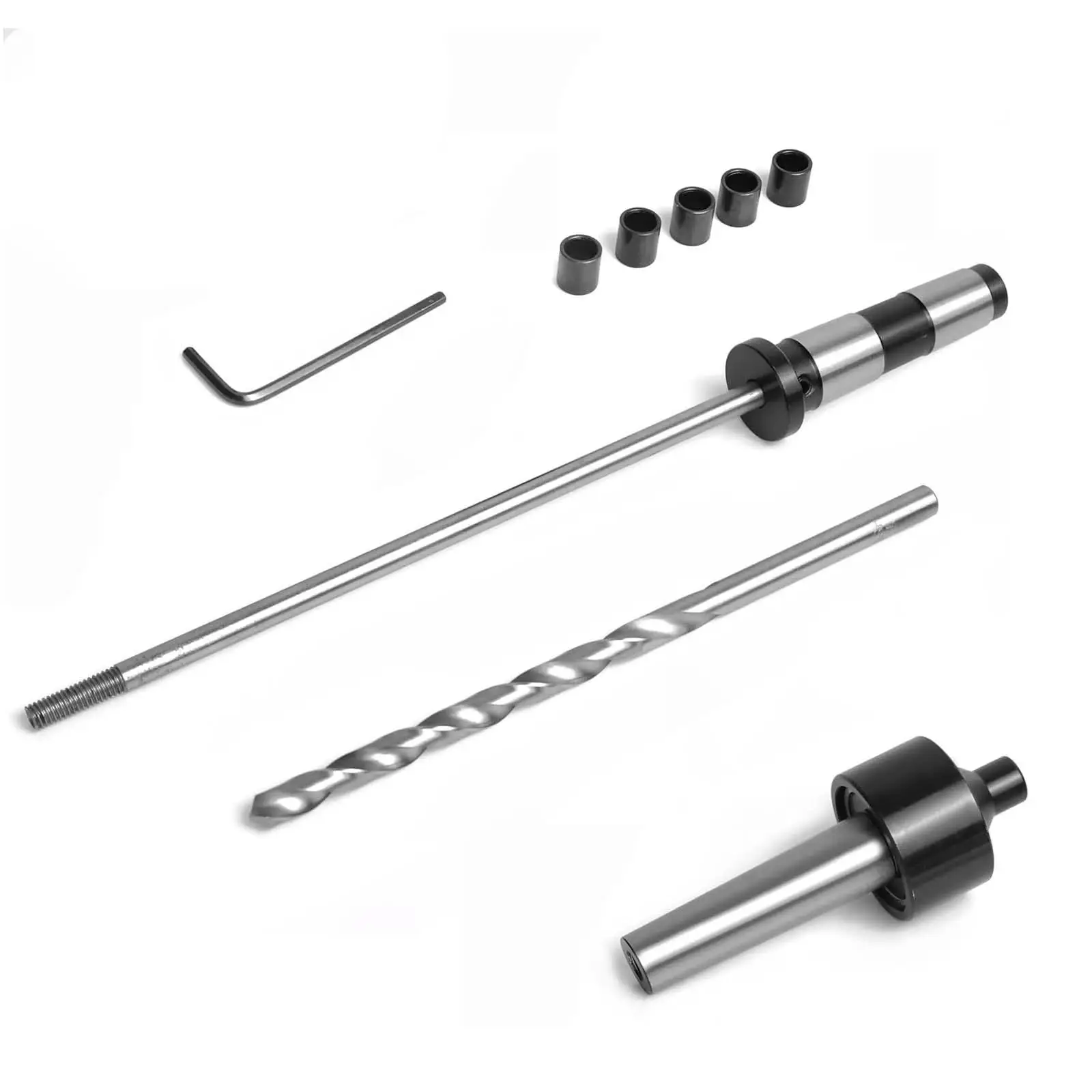 Pen Mandrel MT2, Pen Turning Mandrel Portable Adjustable Woodworking Tool for Woodworking Woodturning Accessories Pen Making