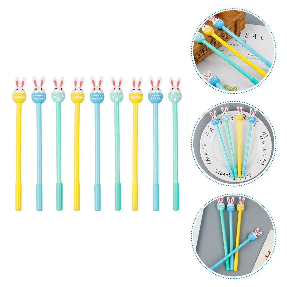 

Набор из 9 ручек-маркеров в форме мультяшных персонажей, гелевые ручки для детей и студентов, милые школьные призы, подарки, портативные канцелярские принадлежности