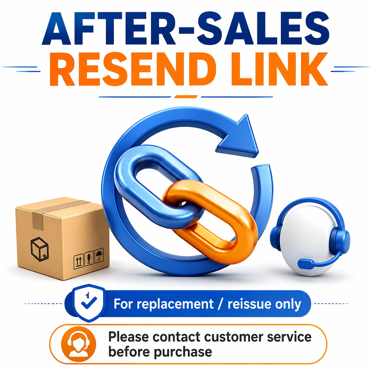 Resend or make up difference ,Special web page for making up difference or freight. No order without customer service approval!