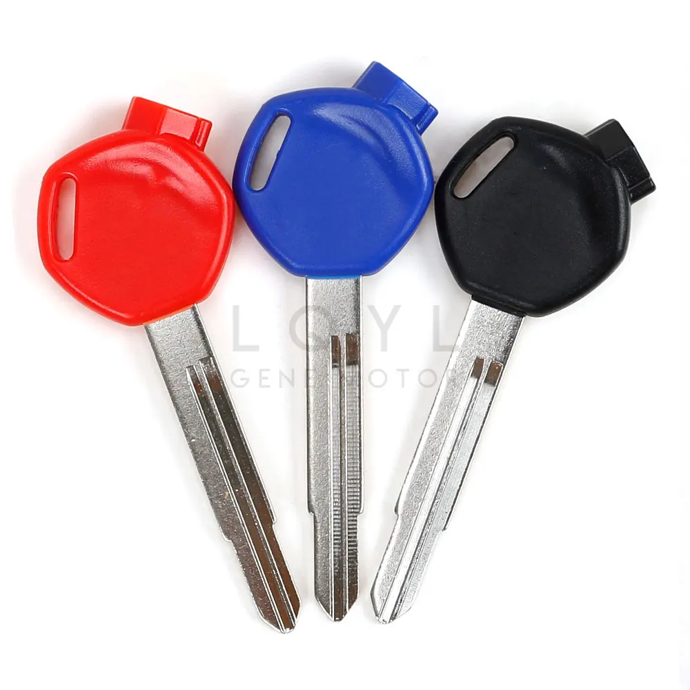 12Pcs Blank Key Motorcycle Replace Uncut Keys For HONDA Magnet Motorcycle Anti-Theft Lock Keys DIO AF 61 62 63 TODAY 49cc