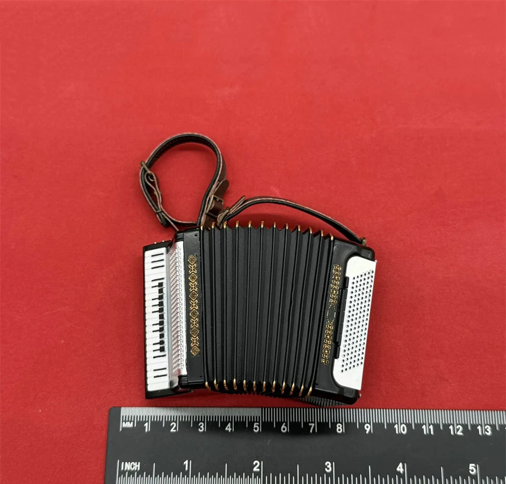 Facepoolfigure FP021 The Soviet Musician Soldier Doll Accordion Toys Model Not Real PVC Material For 12