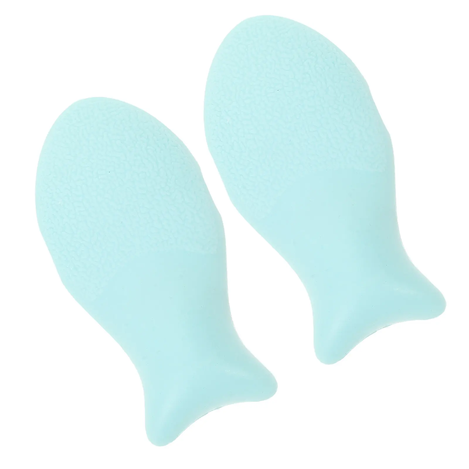 2Pcs Silicone Puff Multi Use Washable Makeup Puff for Foundation Concealer Blush Powder Highlighter Cheeks Mouth Nose