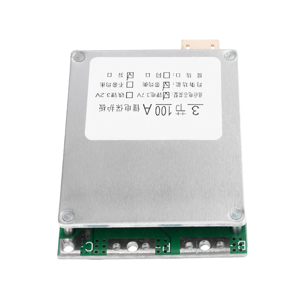 Lithium Battery Charger Protection Board, Proteção Board, Corrente Contínua, 100A Splitter, Balanced Lithium Battery Protect, 3S, 12V, 65A, 18650