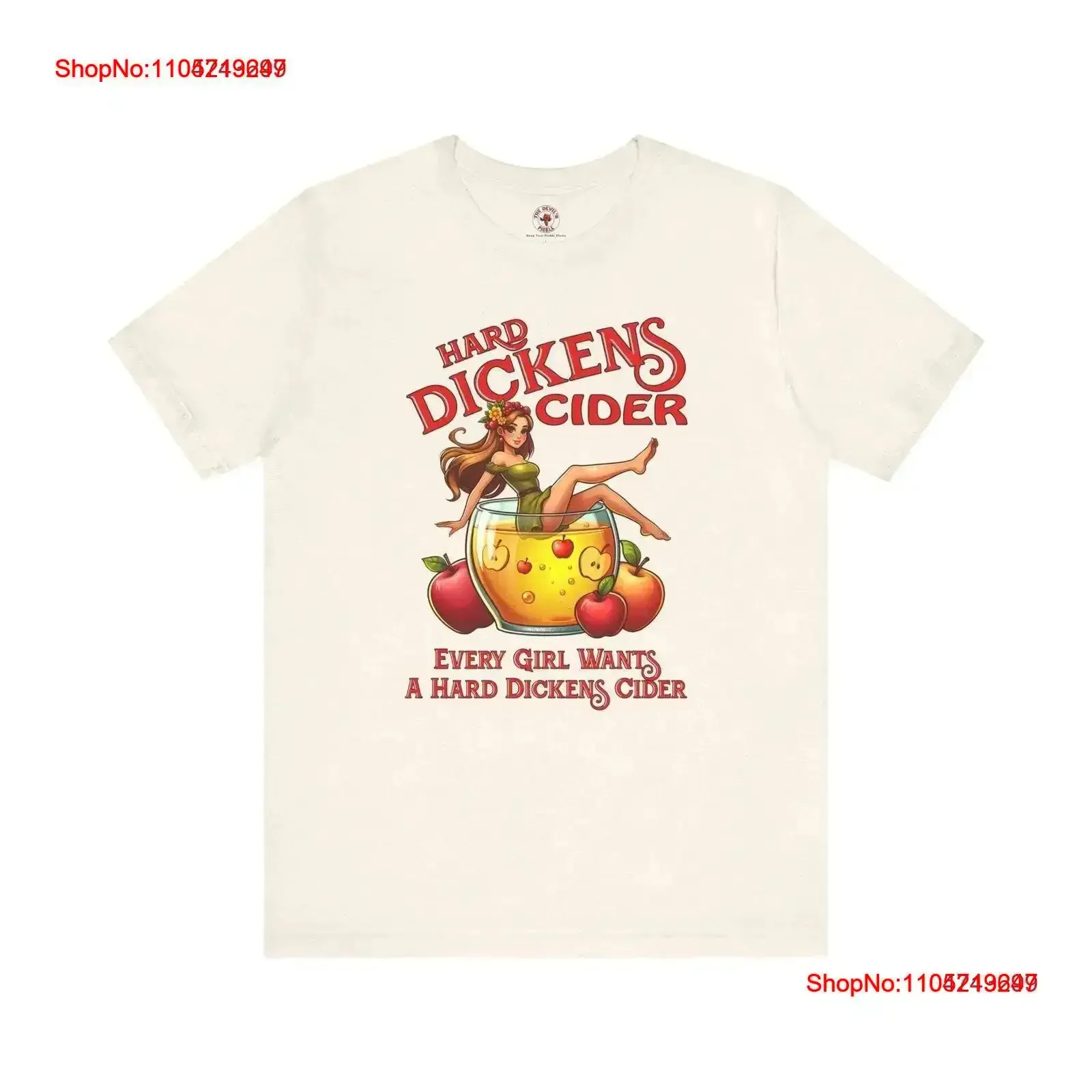 Hard Dickens Cider T Shirt vintage Washed designer clothes Stretched Comfortable Stylish Slightly streetwear fashion Soft