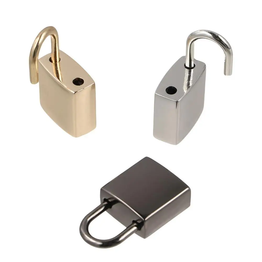 Luggage Case Storage Container Copper Home Improvement Hardware Diary Book Small Archaize Padlocks Mini Lock Silver