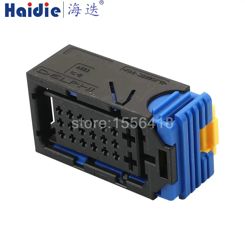 

1-20 sets 20 Pin Automotive High Current Wiring Terminal Unsealed Socket Auto Unsealed Plug Composite Connector 15471157