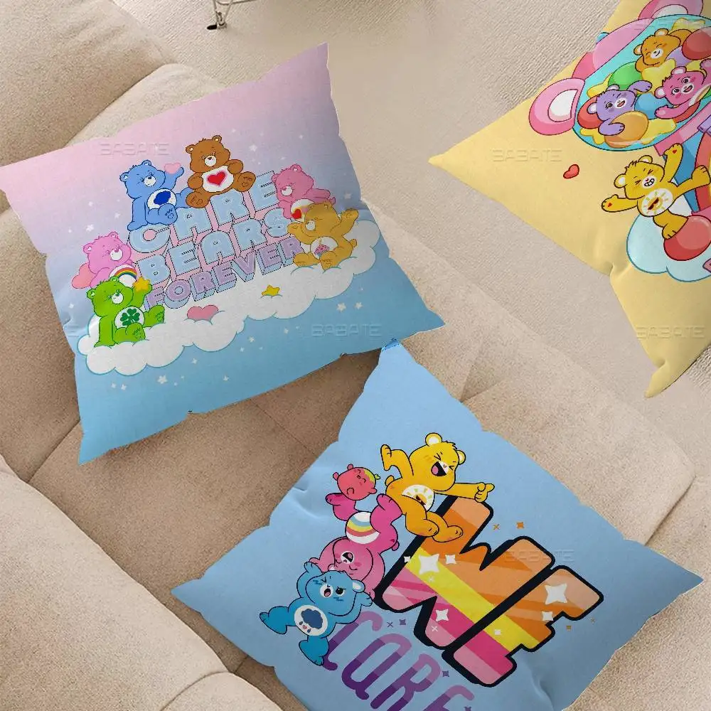 C-Care B-Bears Cute Pillow Anime Pillow Sofa Bed Head Pillow Cover Cushion Cover 45x45 cm Fashion
