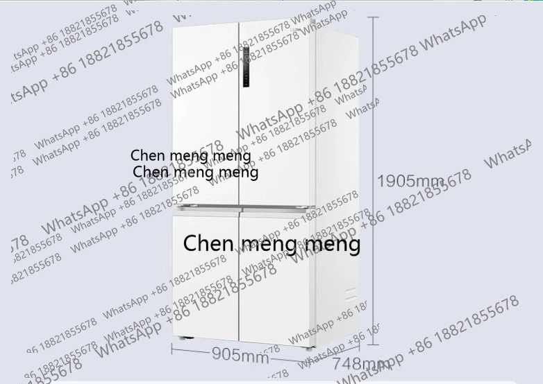 Z189 659L cross double door first-class air-cooled refrigerator with large capacity for home use