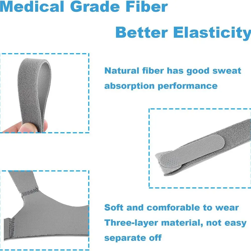 Accessories Full Face CPAP Headgear Strap Universal Adjustable Nasal Pillow Strap Durable Elastic CPAP Mask for Resmed