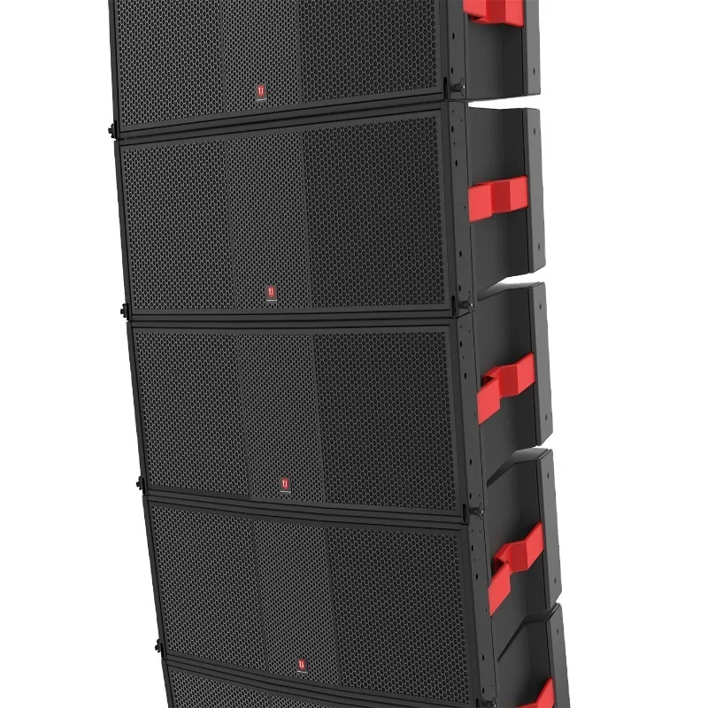 Dual 12 Inch 3-Way Customizable Line Array Professional Sound for Stage Performance