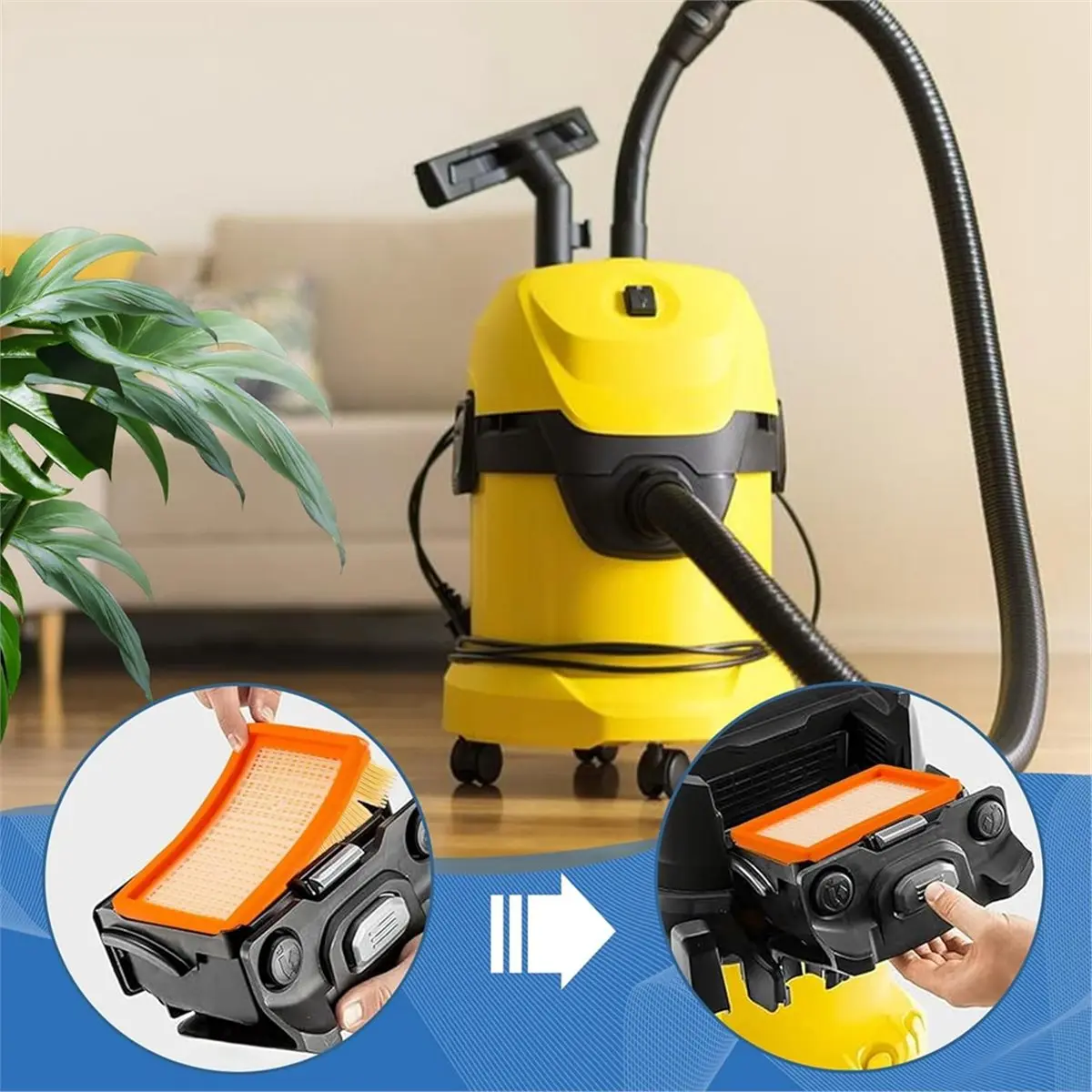 

Мешки-пылесборники A03V и фильтры для пылесосов Karcher WD4, WD5, WD6, WD5P, WD6P, MV4, MV5, MV6, KFI 487 – Аксессуары для пылесосов