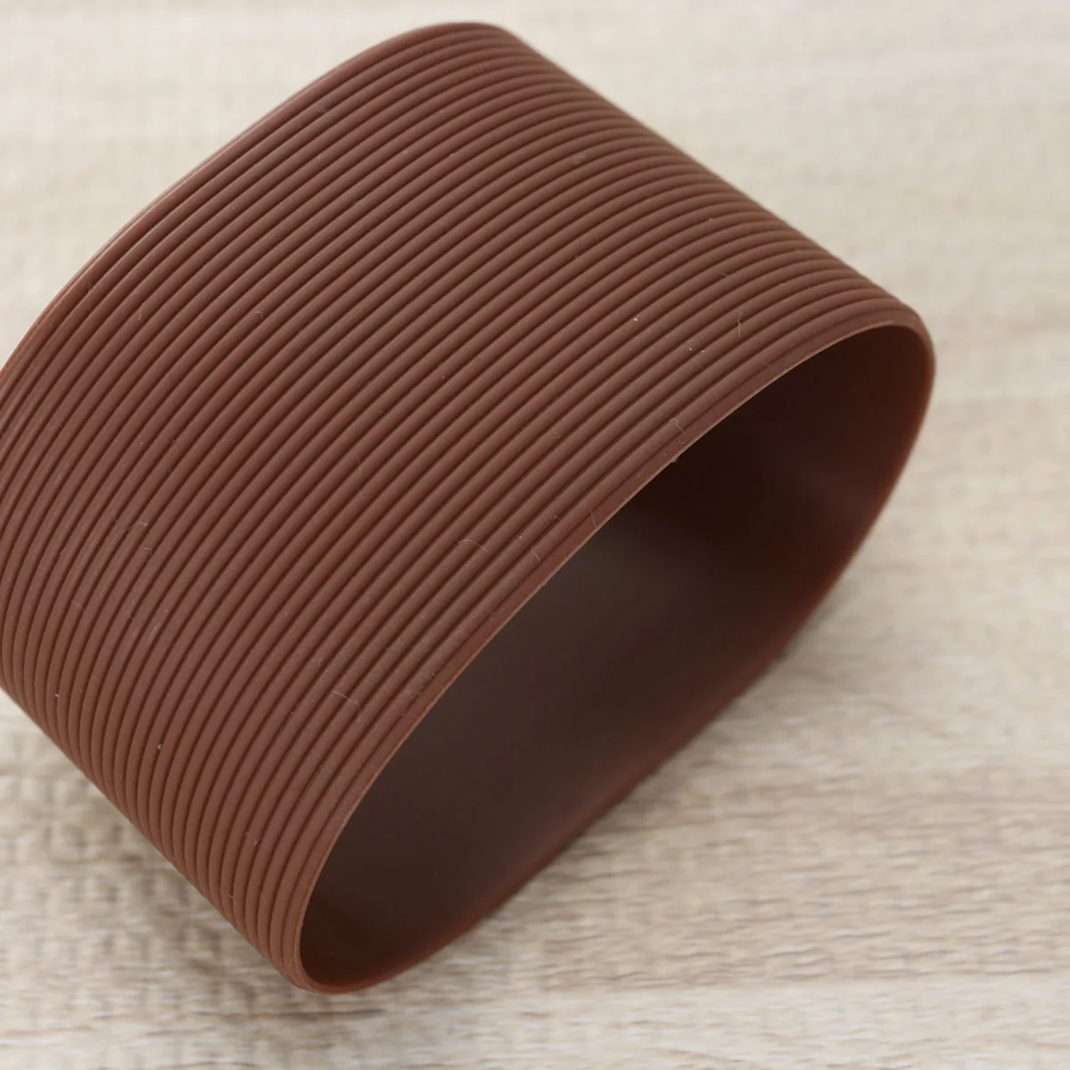 

5Pcs Silicone Mug Sleeve Heat-Resistant Bottle Protective Sleeve Non-Slip Grip Cover for Cup Glass Plastic Insulated Tumblers