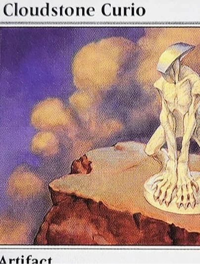 Cloudstone curio tcg magical proxy cartas jogo preto qualidade superior proxy reunião tabuleiro jogando jogo cartas de negociação proxy