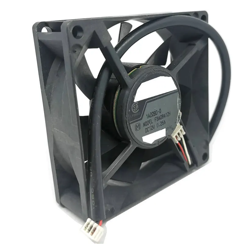 

Вентилятор охлаждения 80*80*25 мм, 8 см, FBA08A12H, 8025, 12В, 0.25А, 3-проводной