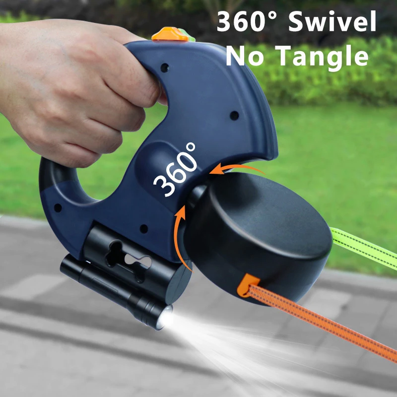 Double Retractable Dog Leash 4