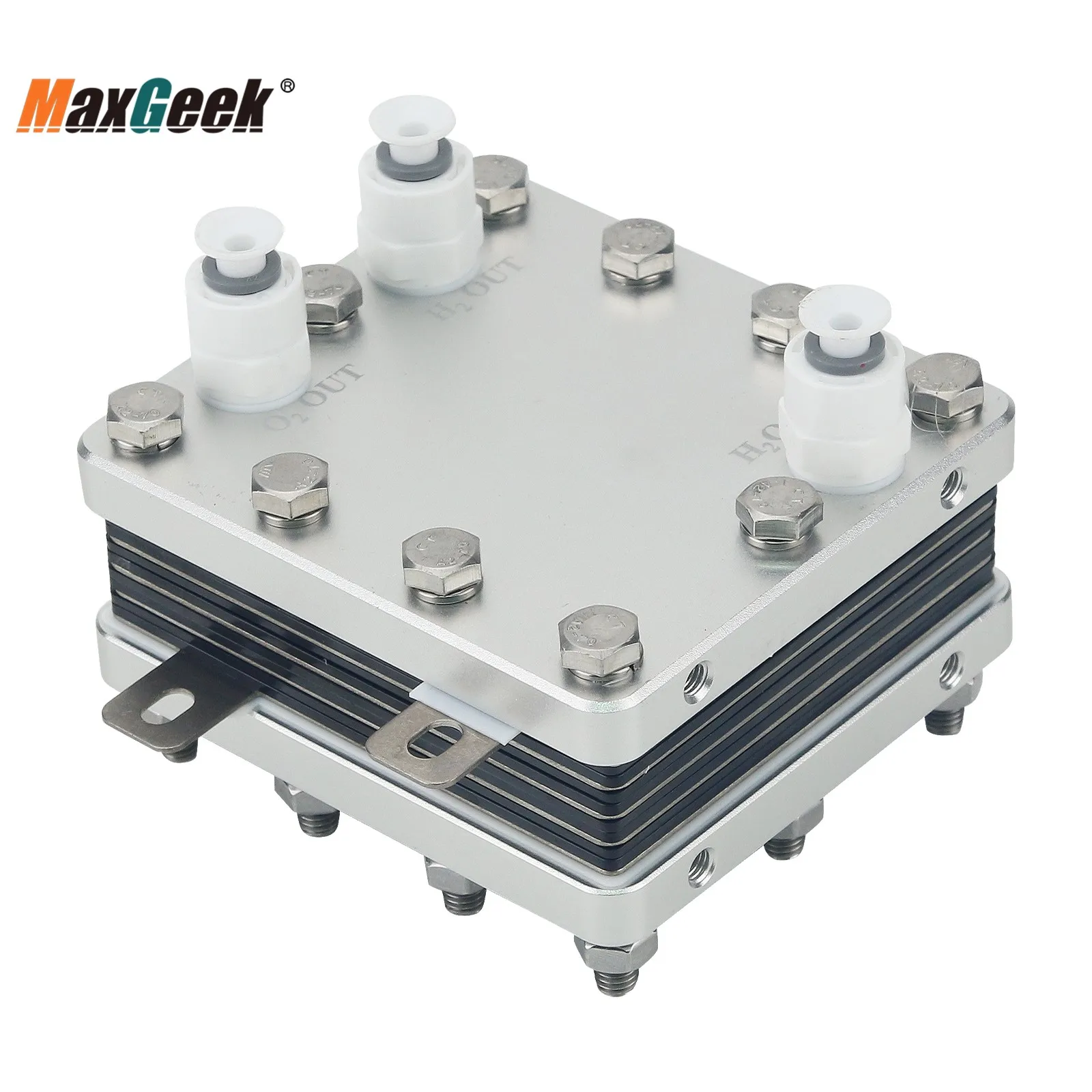Maxgeek HB4E15-4PSX 600ML/min PEM Electrolyzer Hydrogen Electrolyzer for Hydrogen Rich Water Generator