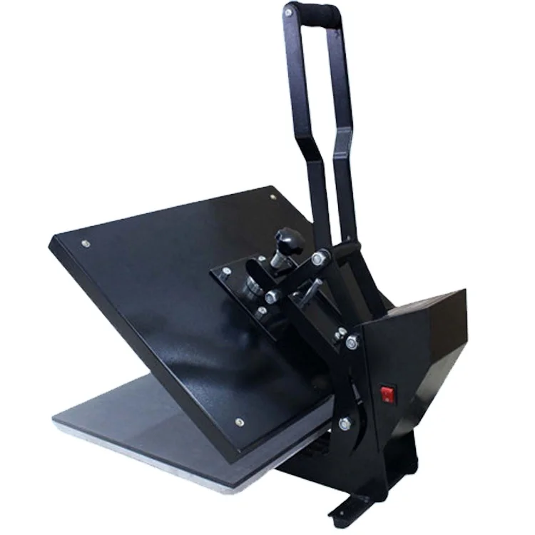 

38*38cm Printing Area COLORKING Heat Press Machine For T-shirt Aluminum Lower Plate