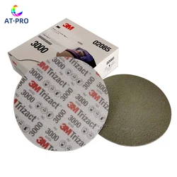 3M 02085 Pyramid Disc Sponge Ssandpaper P3000 P5000 Precision Grind 6