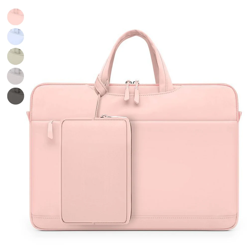 Marfino Aktentasche Frauen Männer Laptop Notebook Hülle Fall Reise tragen Schulter Büro Business Tasche Computer Handtasche