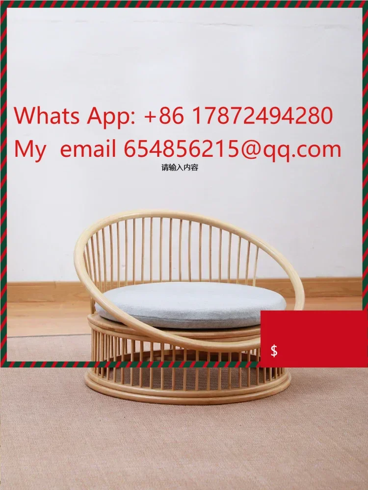 Hot Sales Nanzhu Tatami Mat Chair, Japanesewith Armrests, Legless Chair, Bay Window, Single Floor