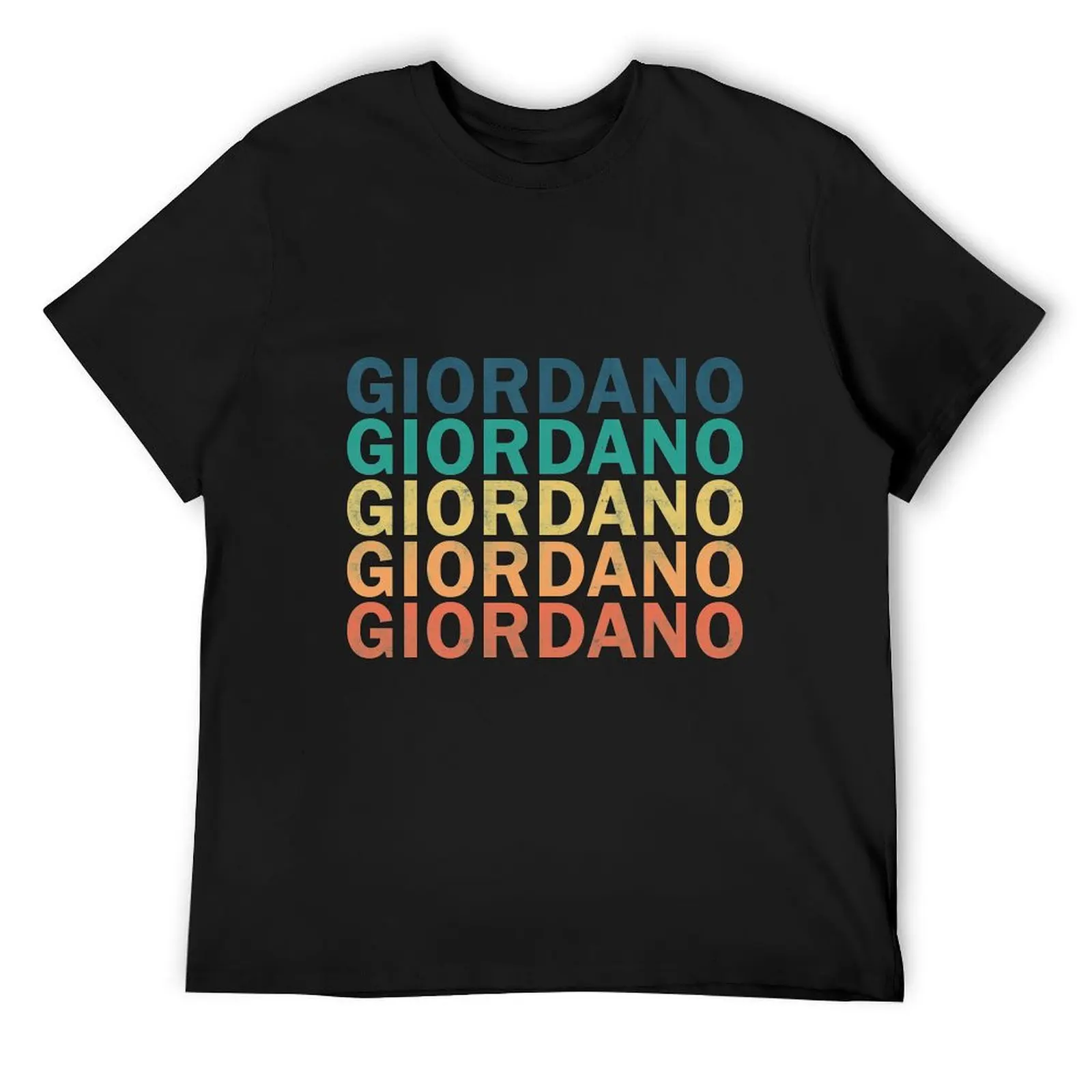 Футболка с именем Giordano - Giordano Vintage Retro Giordano Name Giordano Gift Item Футболка для мальчика мужские футболки с рисунком