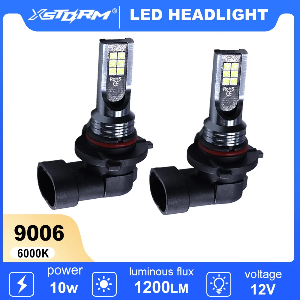 XSTORM H8 H11 Led-leuchten Birne 9005 HB3 9006 Nebel Scheinwerfer für Auto CSPS LED Nebel Scheinwerfer 6000 K Auto nebel Lampe Tagfahrlicht