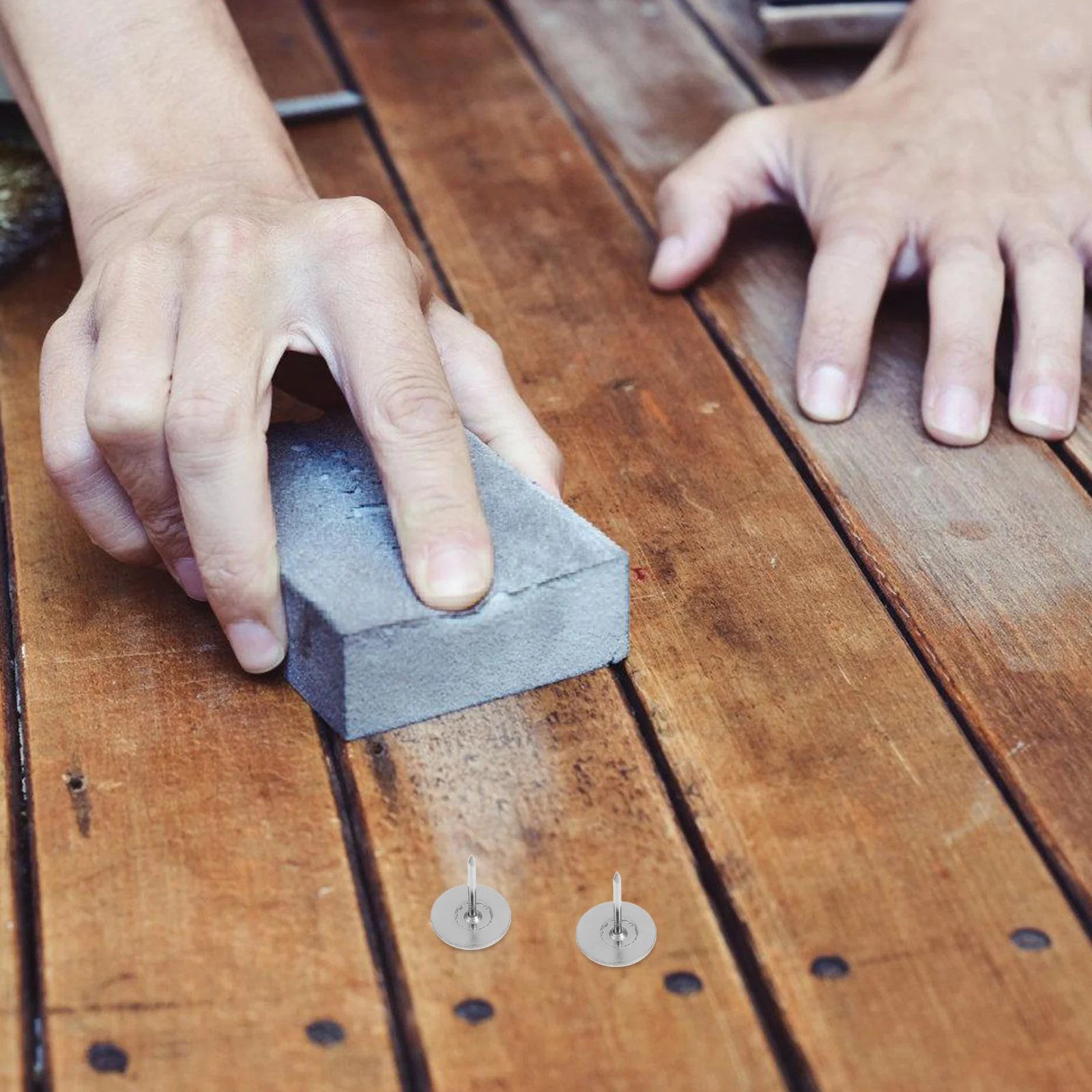 20 Buah Paku Kertas Kepala Datar untuk Papan Buletin, Furnitur, Karpet, Proyek Kerajinan, Paku Kertas yang Andal dan Aman untuk Kerajinan