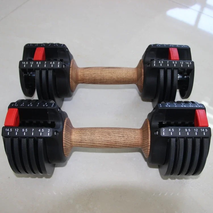 High Quality 15 Lbs Home Dumbbell Weight Lifting Dumbbells Woman Use Adjustable Dumbbell Sports Equipment