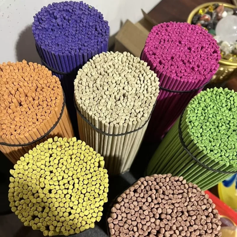 27cm Sandalwood Incense Sticks  91 Sticks Bamboo-free Fragrant Bulk Home Fragrance Meditation Yoga Aromatherapy Deodorization