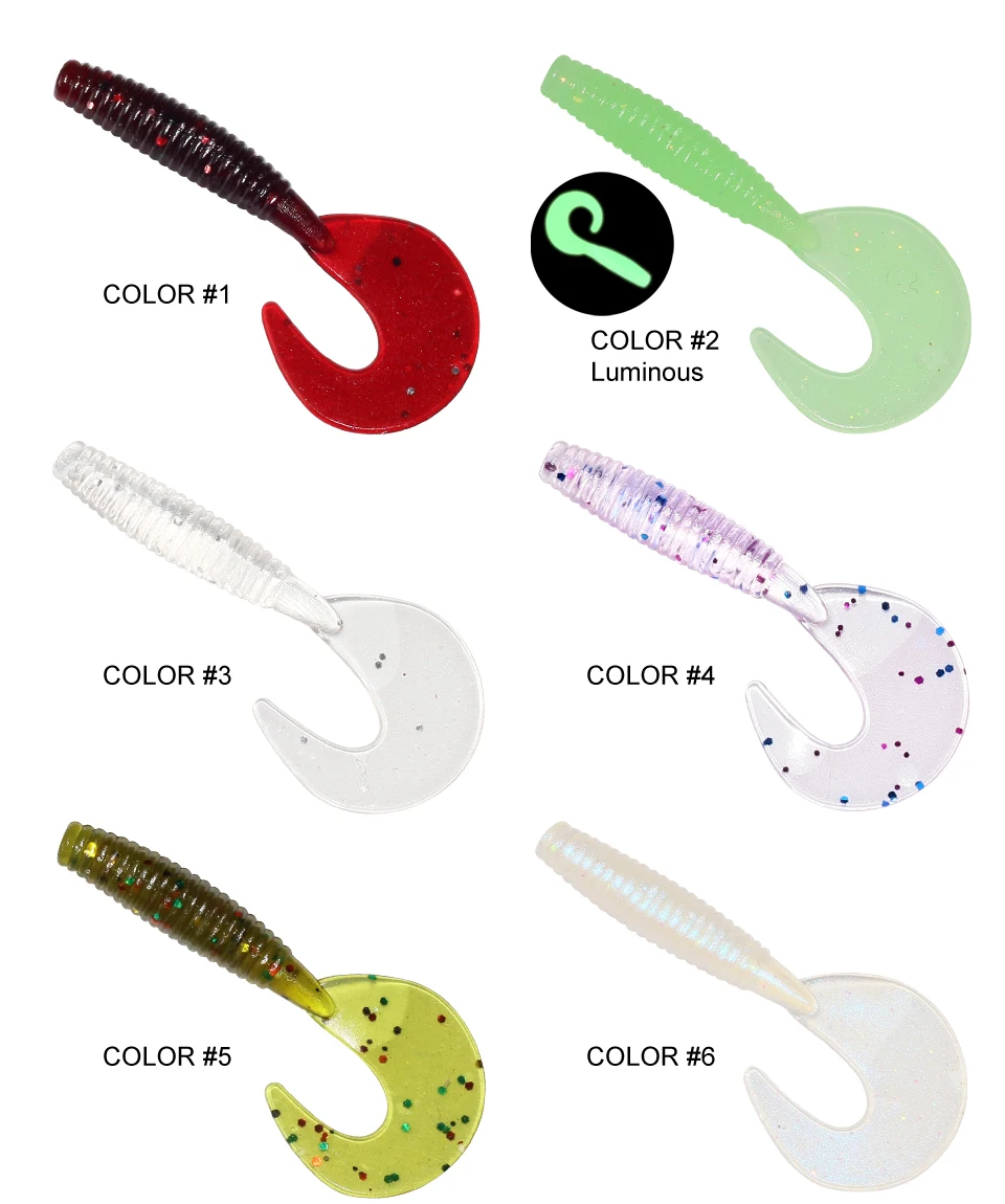 120 Stücke Neue Weiche Köder 4cm 0,4g Angelköder Kunststoff Silikon Wurm Moggot Grub Köder Salzwasser Wobbler Karpfen Swimbait für Hecht Werkzeug – Detail 3