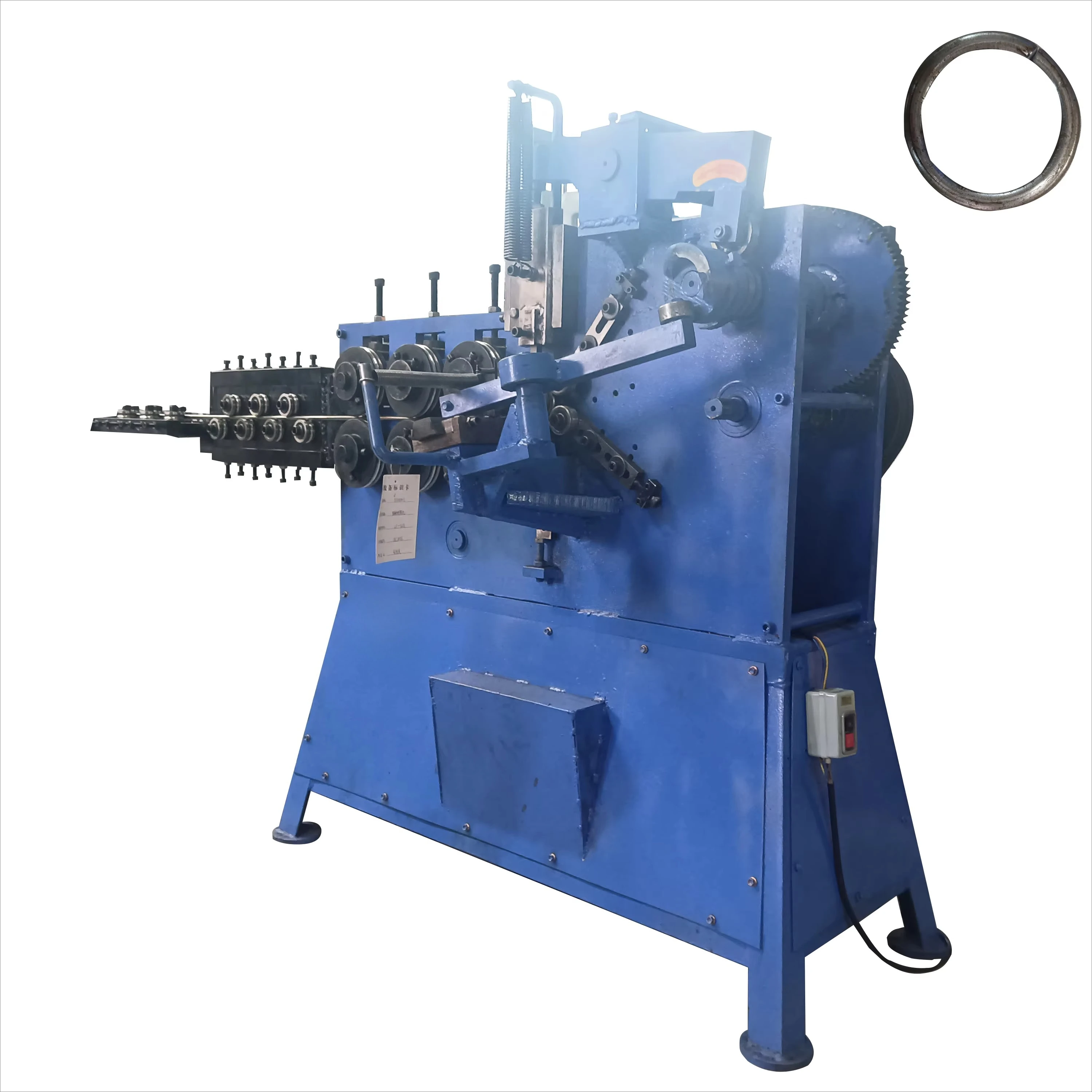 High Efficiency Automatic Iron Steel Metal O Ring Circle Sealed Ring Making Machine For Wire Diameter 3.0-8.0mm