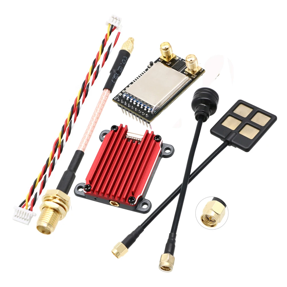 

LST 1.6W 4.9G 8CH Video Transmitter FPV VTX Audio Video FPV Transmitter Receiver Module VRX For RC Long Range FPV Drone Parts