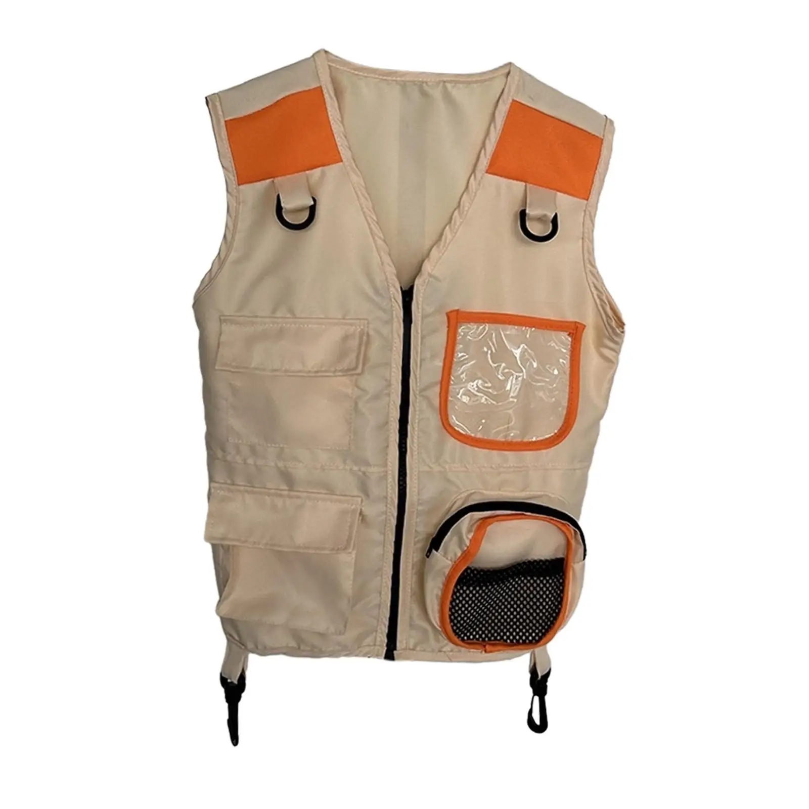 Kids Explorer Vest Pretend Play Educational Outdoor Adventure Vest for Kids Boys Girls Camping Halloween Birthday Gift Toddlers