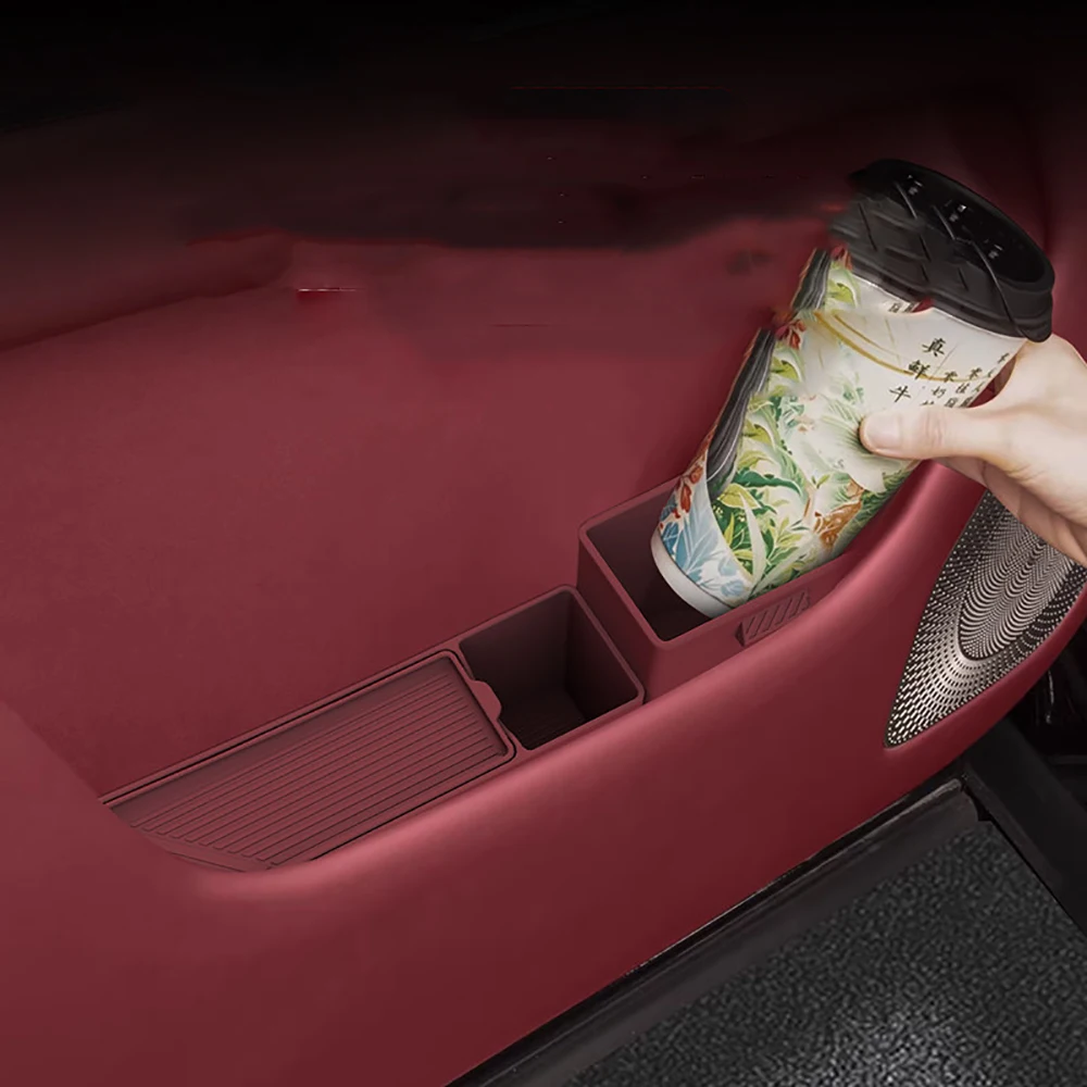 Door Slot Storage Box Door Side Storage Pad Car Storage Box Interior Supplies Modification Accessories