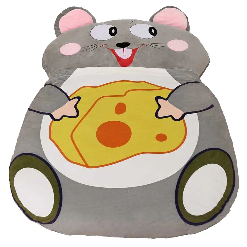 Chinesische Tierkreis Maus Cartoon kreative Matratze Tierkreis Maus Form Tatami Matratze niedlichen Stoff Tasche Sofa Schlafzimmer Matratze