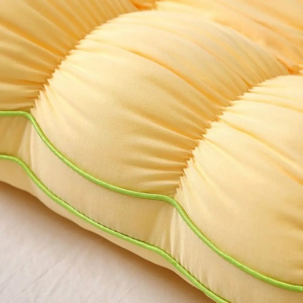 Slow Rebound Quilted Sleep Pillow Fluffy Comfortable Cloud Bread Pillow Skin-friendly Breathable Neck Support Pillow Bedroom