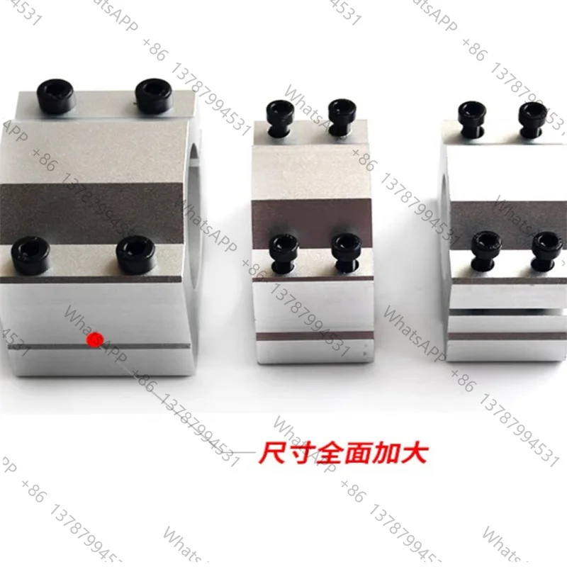 1PCS Diameter 38-70mm Aluminum Spindle Clamp Motor Bracket with Screw for CNC Engraving router Machine Motor Mounting Holder