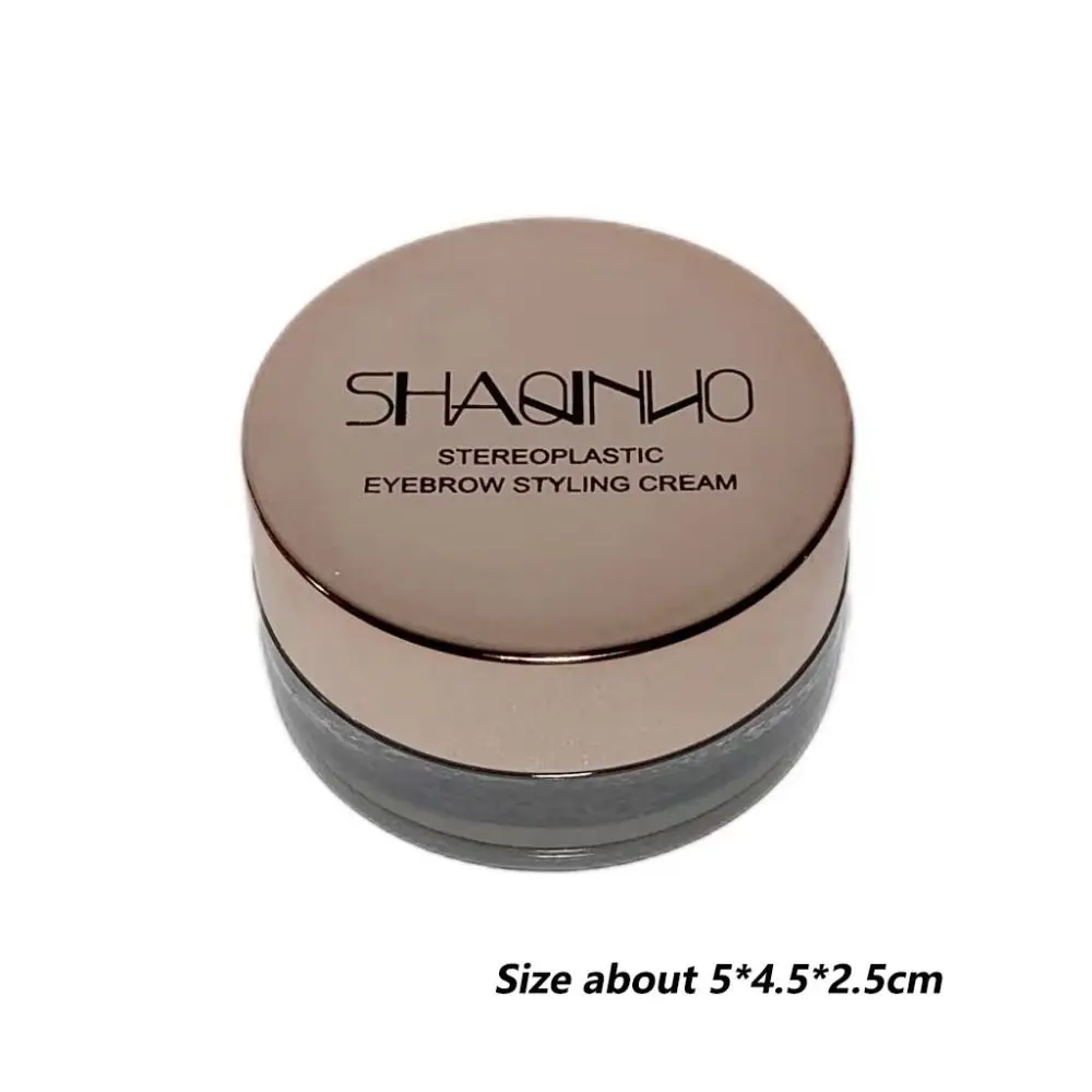 Savon coiffant Transparent pour sourcils, crème imperméable et durable, Gel pour sourcils avec brosse, huile pour plantes, rehausseur de sourcils, maquillage cosmétique