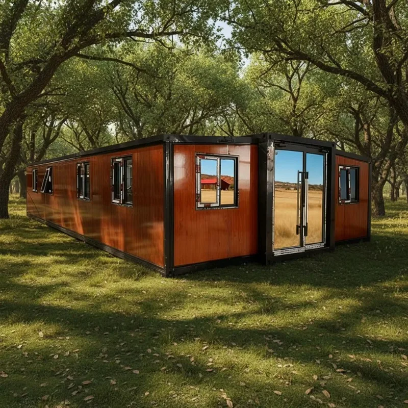 Living Focused Foldable Container House Spacious Interior Design Comfort Layout Prefab Home Family Living Long Term Residence