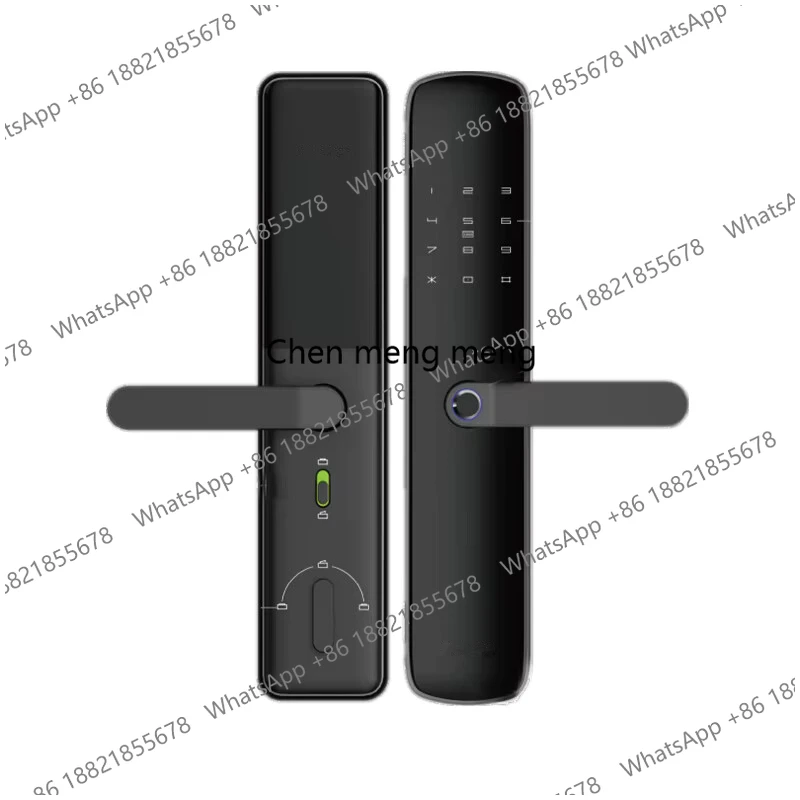 

Умный цифровой дверной замок ID60 с функцией разблокировки по отпечатку пальца, паролю, магнитной карте, ключу, Wi-Fi и управлением через приложение для телефона.