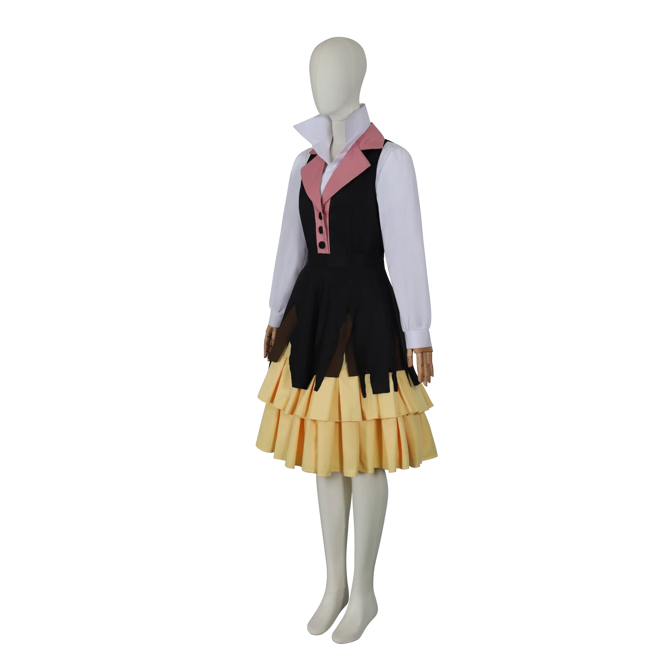 Hemixush Anime Cosplay Traje para Mulheres, Lucy Maud, Conjunto Completo, Uniforme Feminino, Fato de Festa