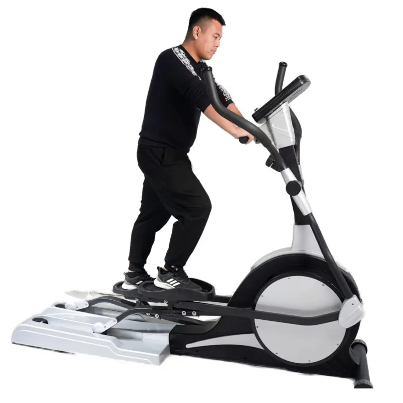 Manual Elliptical Trainer - Sports Fitness Equipment for Cardio Training & Body Building, Suitable for Home Use