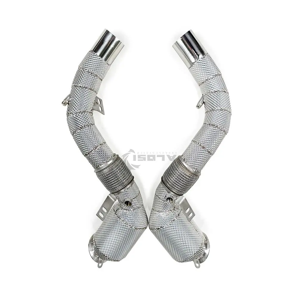 

Exhaust downspouts for BMW X6M F86 4.4T 2016-2021 auto parts stainless steel high performance exhaust muffler