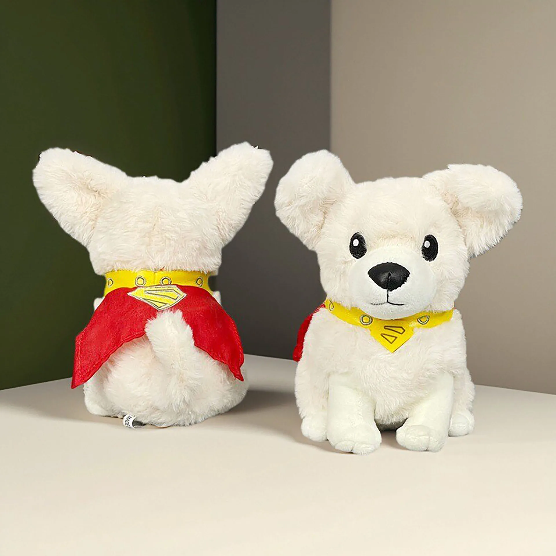 

Krypto The Superdog плюшевая кукла, хит продаж, новая милая хлопковая игрушка из аниме-фильма, мягкий плюшевый подарок на день рождения