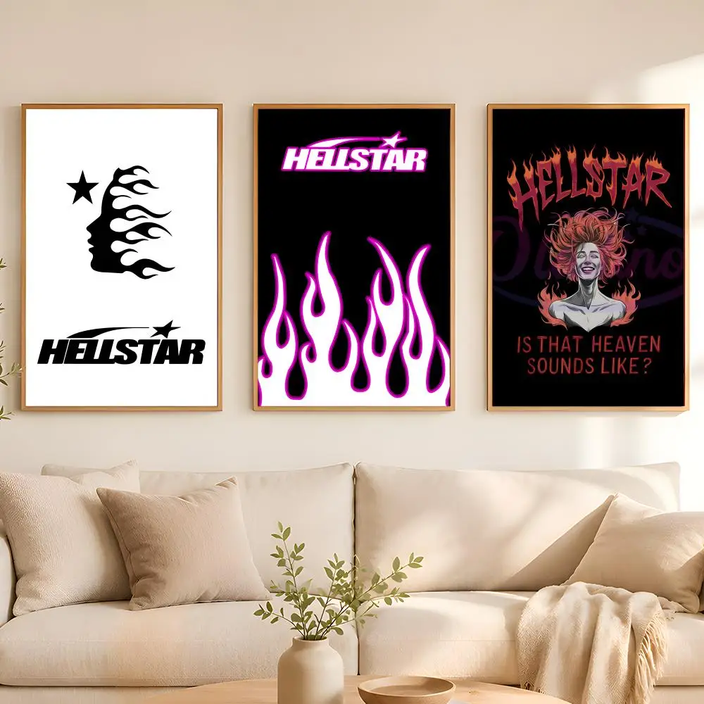 H-HellstarS Fashion Poster Waterproof HD Modern Peel And Stick Wall Decor For Bedroom Living Room Dorm Office Kitchen view 3