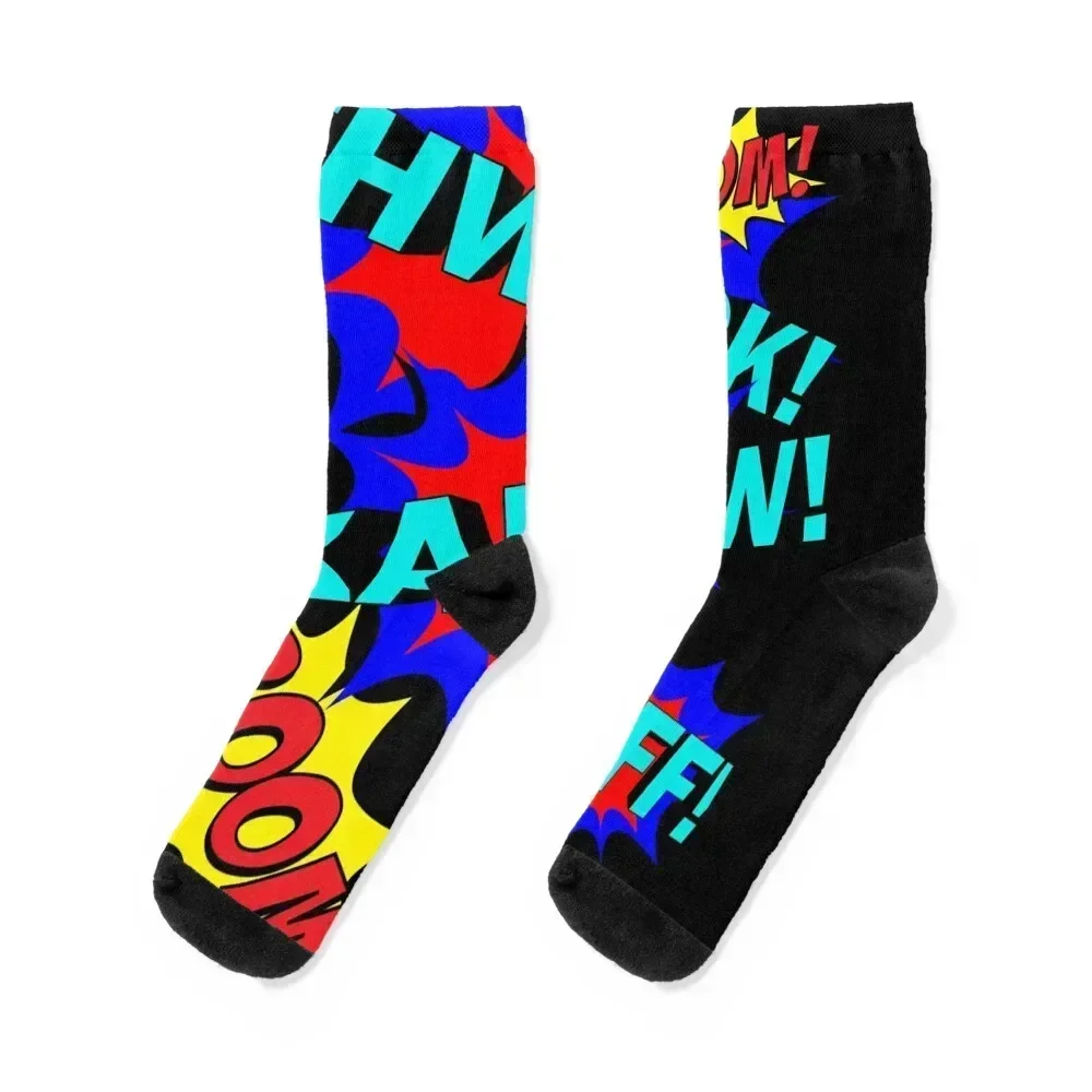 

Kapow! Socks FASHION Wholesale men cotton high quality Crossfit Socks Woman Men's