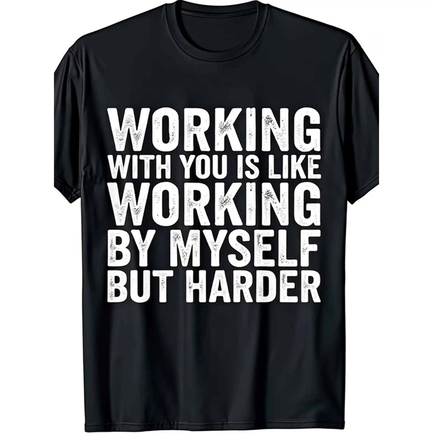 Men'S Black Trendy T-Shirt with a Round Neck, Perfect for Casual Outings, Parties, Dates, And Office Wear.